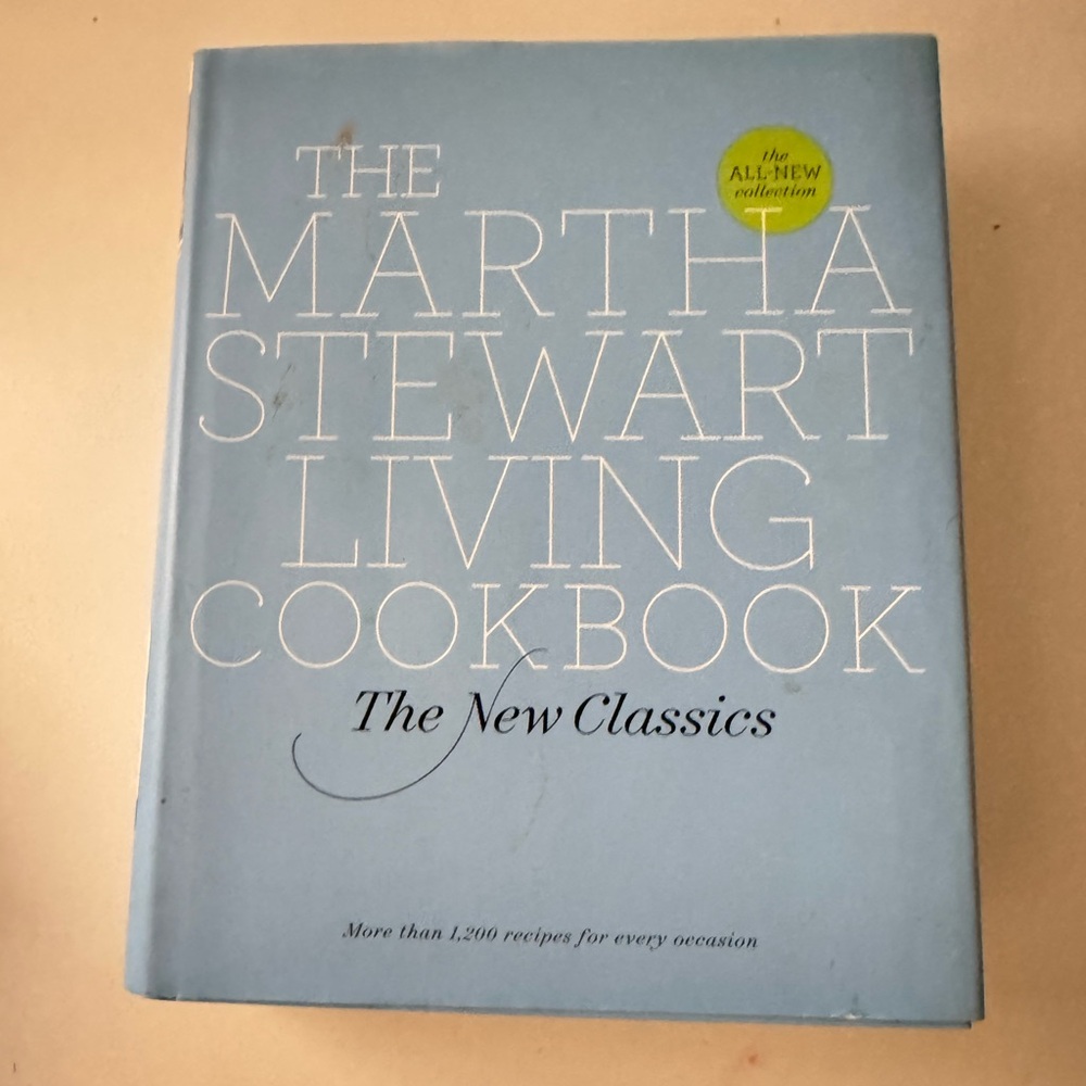 Martha Stewart Living Cookbook - Blue - Picture 2 of 11